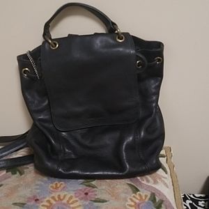 Nine West genuine leather backpack.